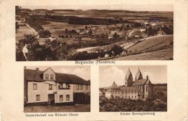 Hier geht es zur Karte mit dem Motiv 'Dorfpanorama mit Menschen' Hier geht es zur Karte mit dem Motiv 'Dorfpanorama mit Menschen'