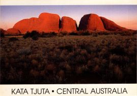 Hier geht es zur Karte mit dem Motiv 'Rot leuchtender Felsen im Outback' Hier geht es zur Karte mit dem Motiv 'Rot leuchtender Felsen im Outback'