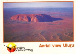 Hier geht es zur Karte mit dem Motiv 'Uluru aus größerer Höhe' Hier geht es zur Karte mit dem Motiv 'Uluru aus größerer Höhe'