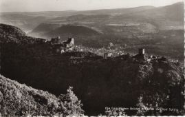 Hier geht es zur Karte mit dem Motiv 'Blick über zwei Burgen und den Rhein' Hier geht es zur Karte mit dem Motiv 'Blick über zwei Burgen und den Rhein'