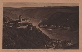 Hier geht es zur Karte mit dem Motiv 'Das südliche Ende von St. Goar' Hier geht es zur Karte mit dem Motiv 'Das südliche Ende von St. Goar'