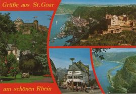 Hier geht es zur Karte mit dem Motiv 'Vierbilderkarte von St. Goar' Hier geht es zur Karte mit dem Motiv 'Vierbilderkarte von St. Goar'