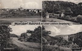 Hier geht es zur Karte mit dem Motiv 'Zwei Mühlen, eine Burg und das Dorf'