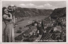 Hier geht es zur Karte mit dem Motiv 'Reger Schiffsverkehr bei St. Goar' Hier geht es zur Karte mit dem Motiv 'Reger Schiffsverkehr bei St. Goar'