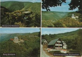 Hier geht es zur Karte mit dem Motiv 'Waldeck und Schmausemühle im Baybachtal' Hier geht es zur Karte mit dem Motiv 'Waldeck und Schmausemühle im Baybachtal'