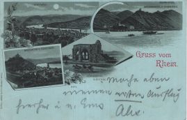 Hier geht es zur Karte mit dem Motiv 'Vollmond über Boppard' Hier geht es zur Karte mit dem Motiv 'Vollmond über Boppard'
