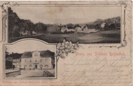 Hier geht es zur Karte mit dem Motiv 'Menschen vor Schloss Reifenthal' Hier geht es zur Karte mit dem Motiv 'Menschen vor Schloss Reifenthal'