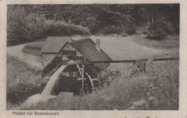 Hier geht es zur Karte mit dem Motiv 'Wasserbetriebenes Mühlrad' Hier geht es zur Karte mit dem Motiv 'Wasserbetriebenes Mühlrad'