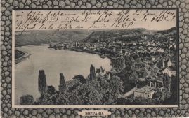 Hier geht es zur Karte mit dem Motiv 'Eine Villa am Rhein zwischen Bäumen' Hier geht es zur Karte mit dem Motiv 'Eine Villa am Rhein zwischen Bäumen'
