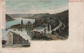 Hier geht es zur Karte mit dem Motiv 'Villa und Kloster in Boppard' Hier geht es zur Karte mit dem Motiv 'Villa und Kloster in Boppard'