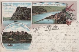 Hier geht es zur Karte mit dem Motiv 'Zwei Züge bei St. Goar' Hier geht es zur Karte mit dem Motiv 'Zwei Züge bei St. Goar'