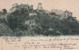 Hier geht es zur Karte mit dem Motiv 'Blick hinauf zur Ruine' Hier geht es zur Karte mit dem Motiv 'Blick hinauf zur Ruine'