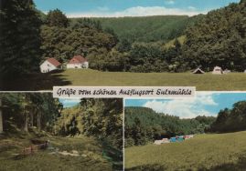 Hier geht es zur Karte mit dem Motiv 'Zwei Häuser und einige Zelte' Hier geht es zur Karte mit dem Motiv 'Zwei Häuser und einige Zelte'