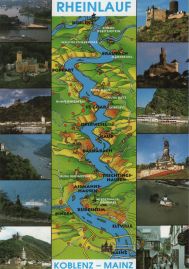 Hier geht es zur Karte mit dem Motiv 'Kaub, die Loreley, Schloss Stolzenfels und mehr' Hier geht es zur Karte mit dem Motiv 'Kaub, die Loreley, Schloss Stolzenfels und mehr'