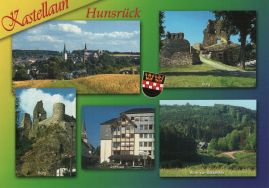 Hier geht es zur Karte mit dem Motiv 'Getreidefelder und Mühle im Wald'